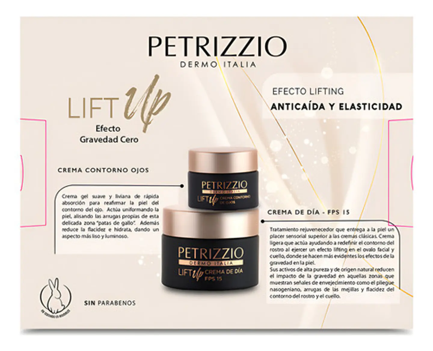 Set Crema De Día Y Contorno Lift Up Para Todo Tipo De Piel Todo Tipo De Piel Día/noche 2