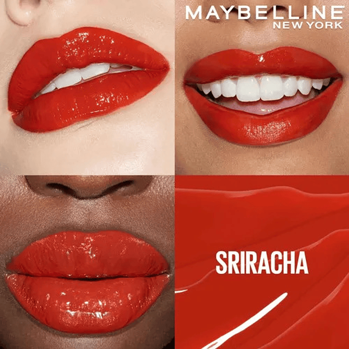 Labial Superstay Vinyl Ink Sauce 205 Siracha - Maybelline 2
