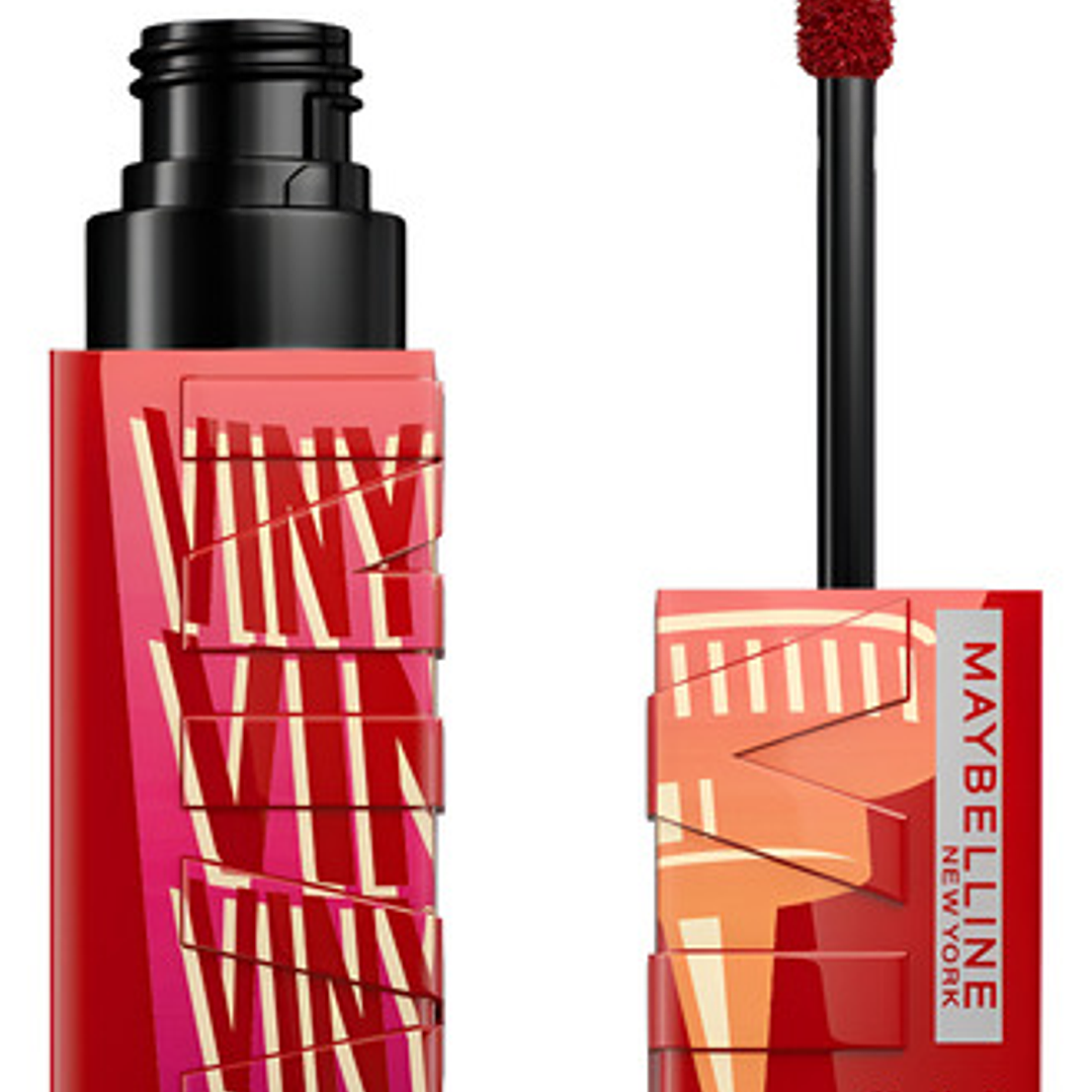 Labial Superstay Vinyl Ink Sauce 200 Salsa - Maybelline 1