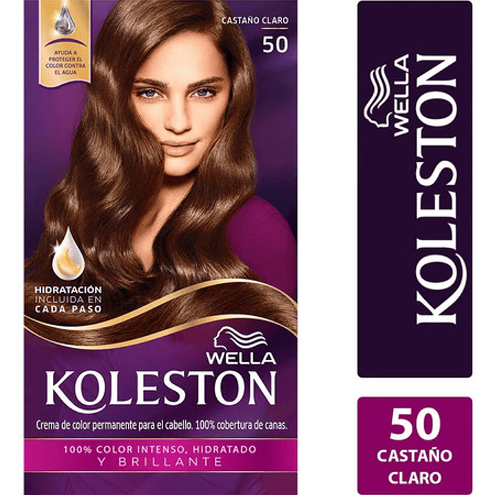 Koleston Tintura Permanente Color Intenso Castaño Claro 50 2