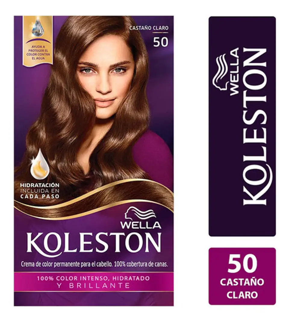 Koleston Tintura Permanente Color Intenso Castaño Claro 50 2