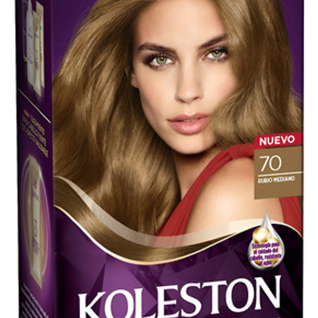 Koleston Tintura Permanente Hidratante Rubio Mediano 70 70 Rubio Rubio Mediano 1