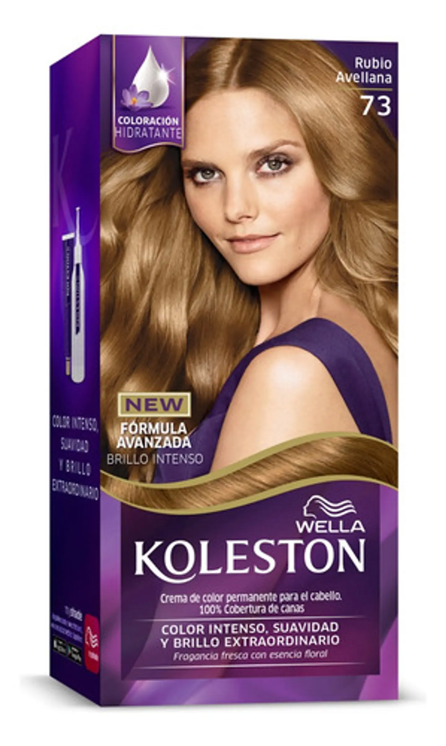 Koleston Tintura Permanente 466 Borgoña Intenso 50 G / Ml Tono Rubio Avellana 73 1