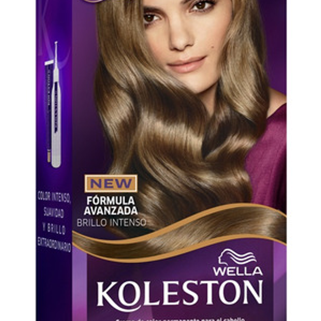 Koleston Tintura Perm. Color Intenso Rubio Mate Mediano 72 1