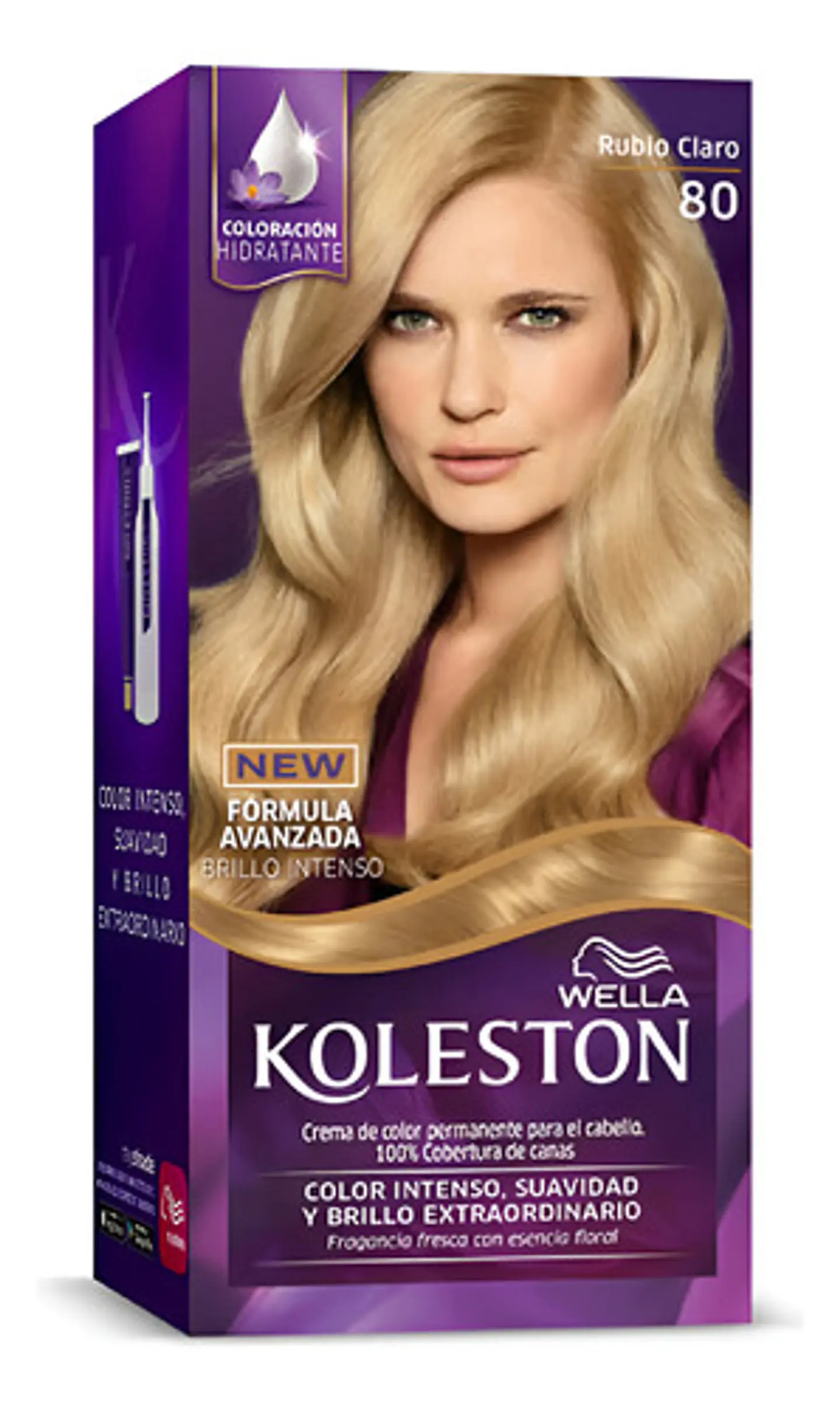 Koleston Tintura Permanente Color Intenso Rubio Claro 80 1