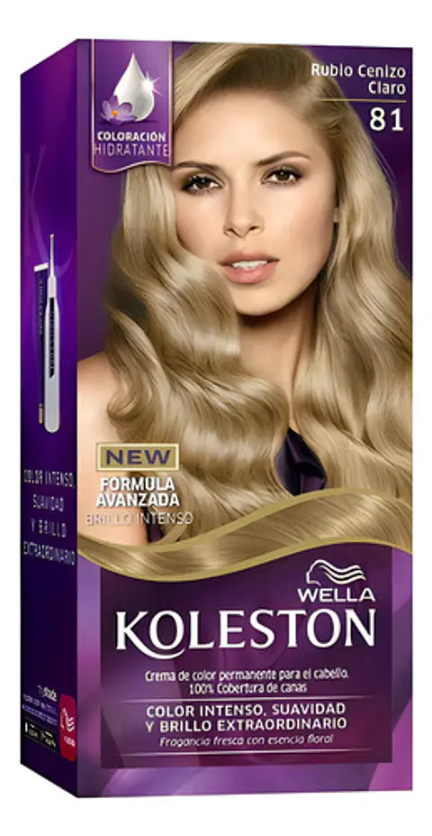 Koleston Tintura Perm. Color Intenso Rubio Cenizo Claro 81 Rubio Cenizo Claro 81