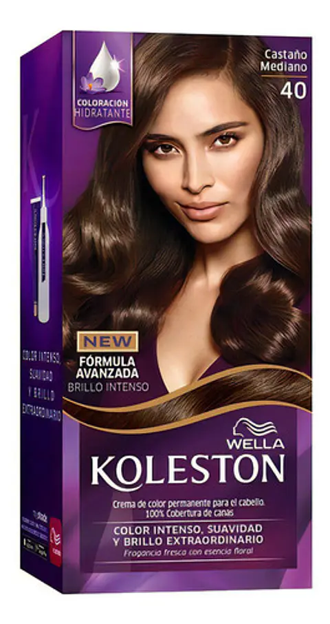 Koleston Tintura Permanente Color Intenso Castaño Mediano 40