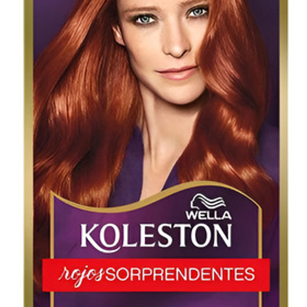 Tintura Wella Koleston Coloración En Crema Tono 64 Caoba Cobrizo Para Cabello 1