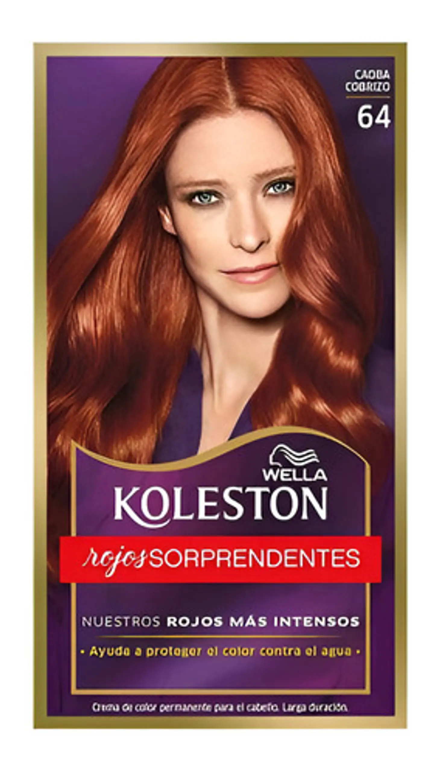 Tintura Wella Koleston Coloración En Crema Tono 64 Caoba Cobrizo Para Cabello 1