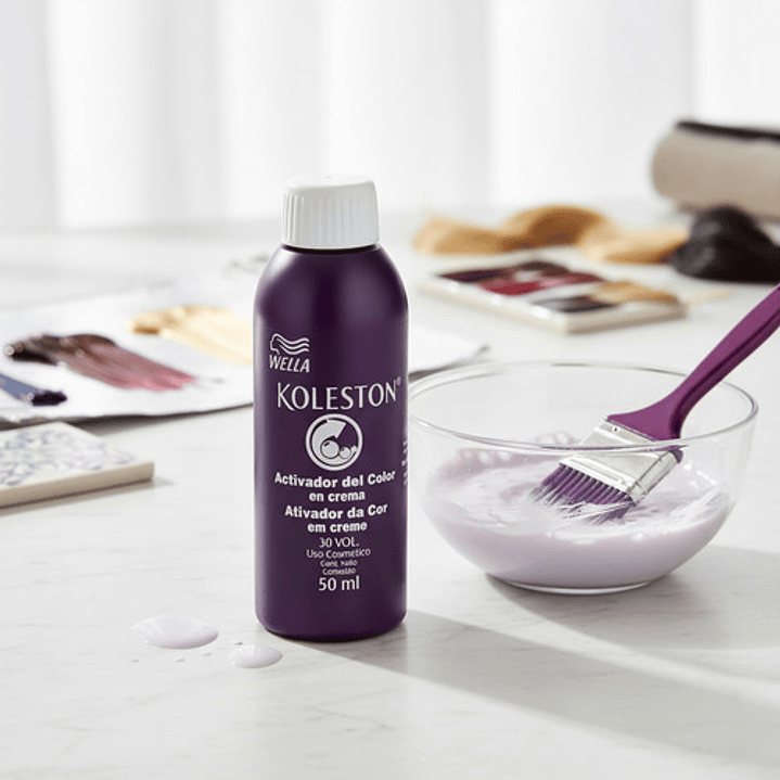 Activador Del Color En Crema Koleston 30 Volúmenes 50 Ml 4