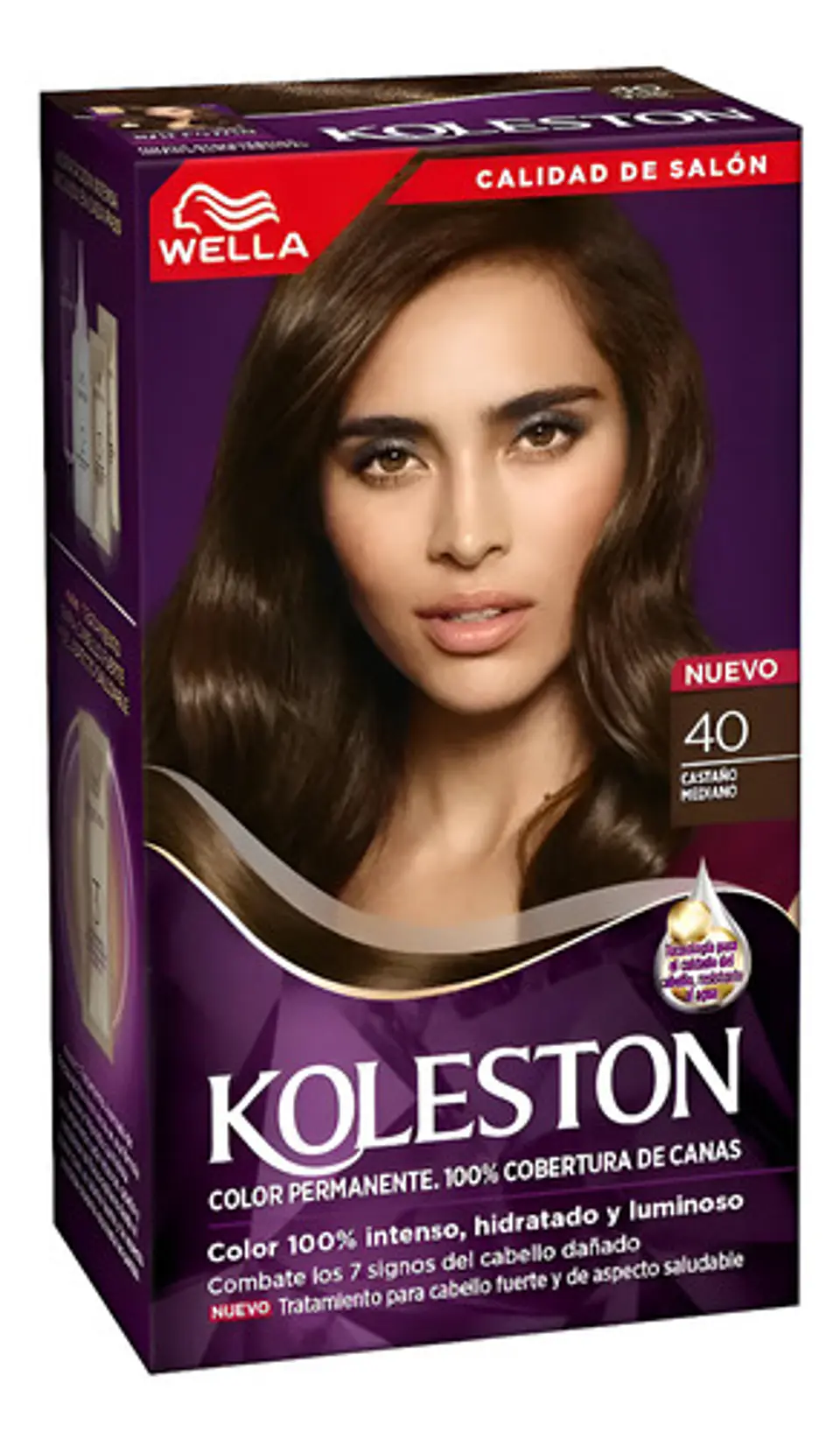 Koleston Tintura Permanente Color Intenso Castaño Mediano 40 Castaño Mediano 1