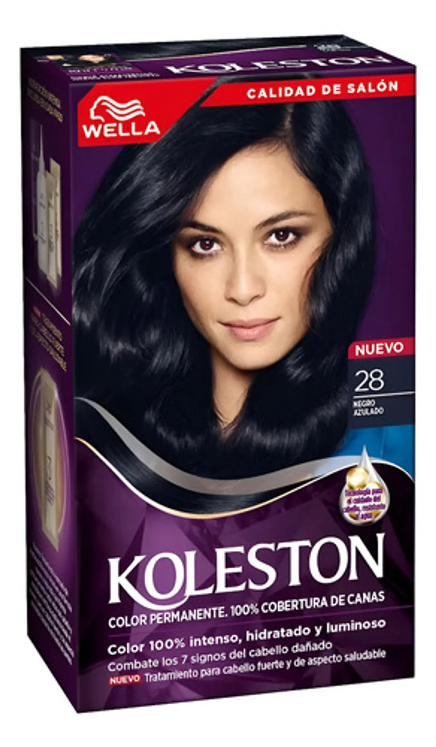 Koleston Tintura Permanente Color Intenso Negro Azulado 28 1