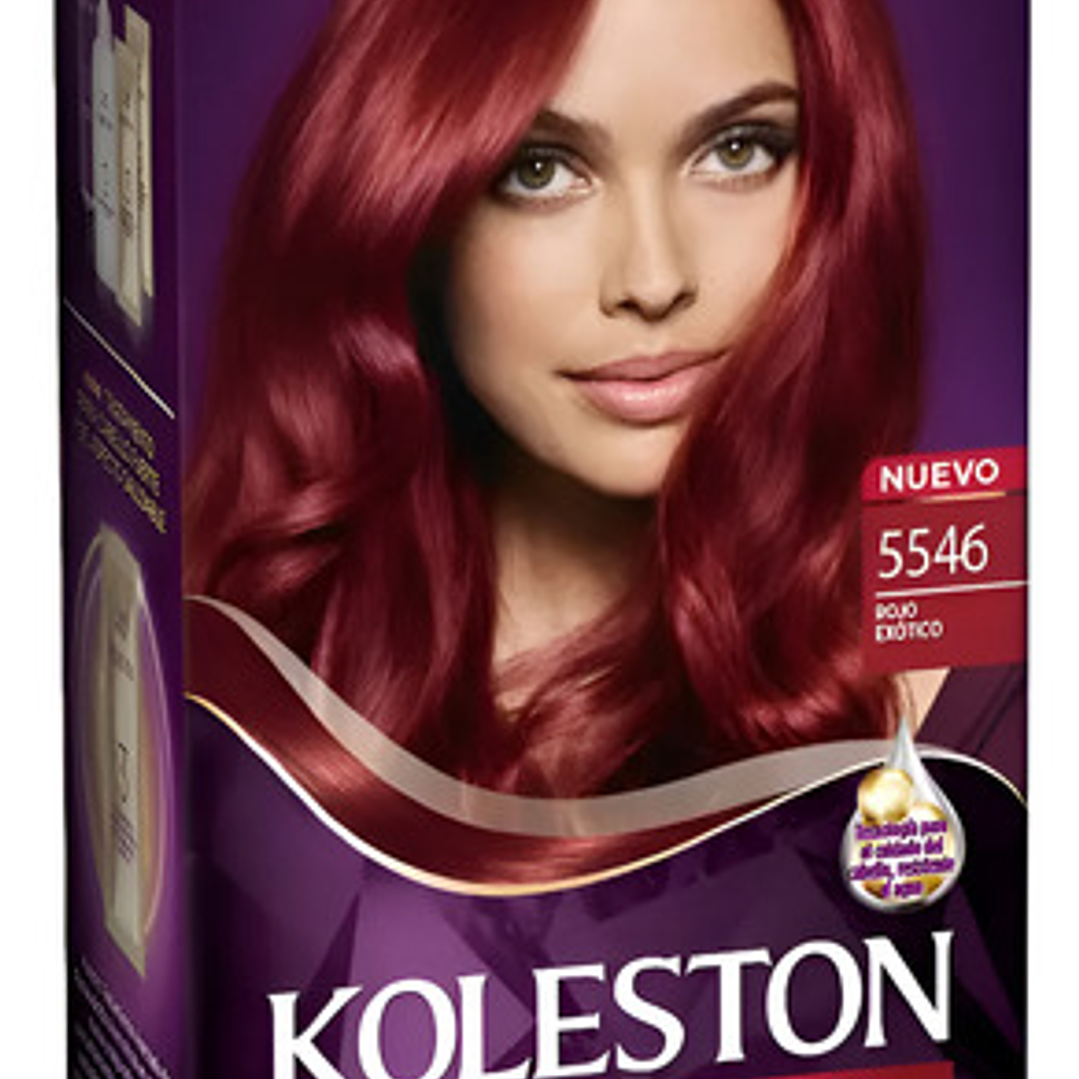 Tintura Koleston Kit Permanente Tono 5546 Rojo Exótico 5546 Rojo Exótico 1