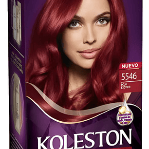 Tintura Koleston Kit Permanente Tono 5546 Rojo Exótico 5546 Rojo Exótico