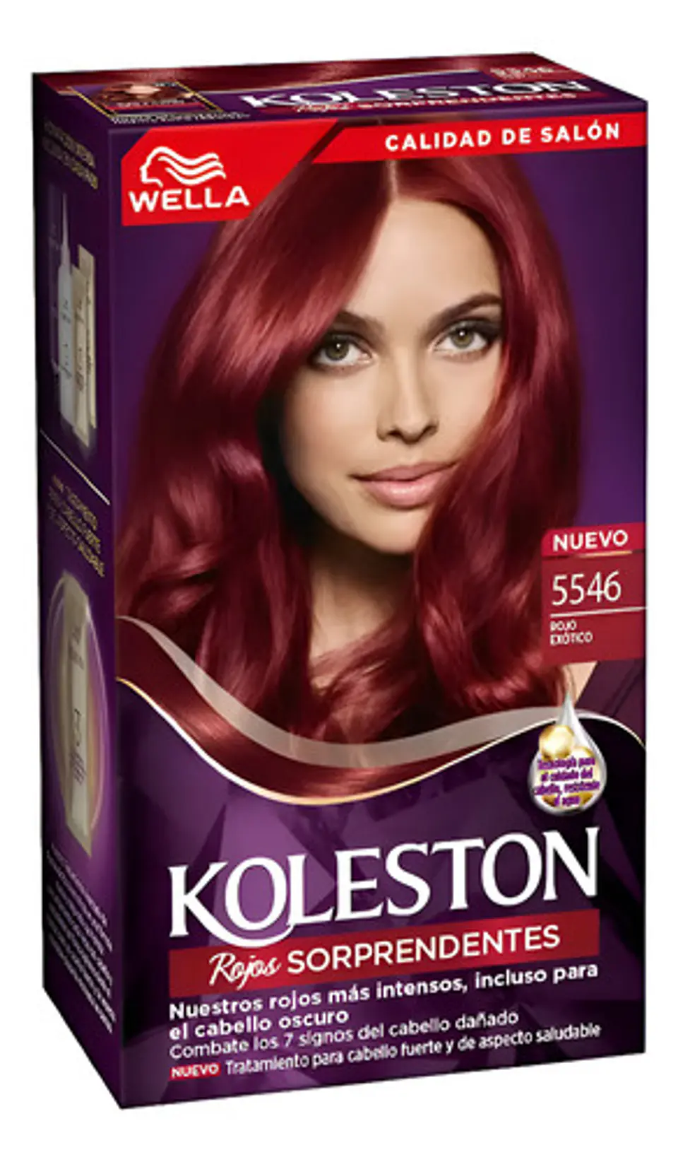 Tintura Koleston Kit Permanente Tono 5546 Rojo Exótico 5546 Rojo Exótico 1