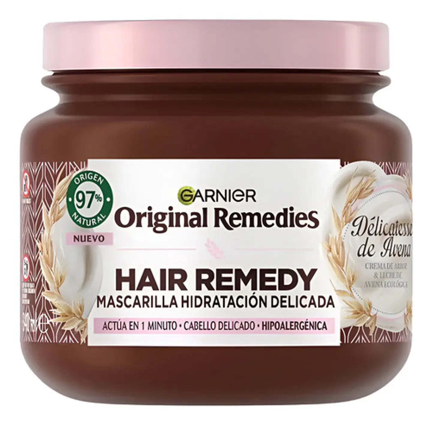 Mascarilla Capilar Garnier Original Remedies Delicates Avena 1