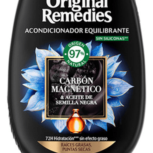 Acondicionador Original Remedies Carbón Magnético 250ml