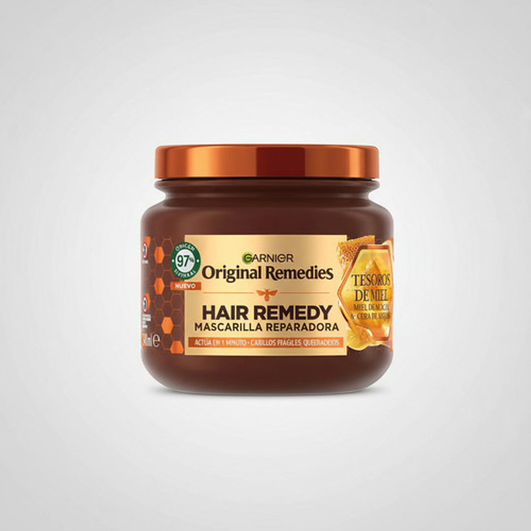Mascarilla Capilar Garnier Original Remedies Tesoros De Miel 11