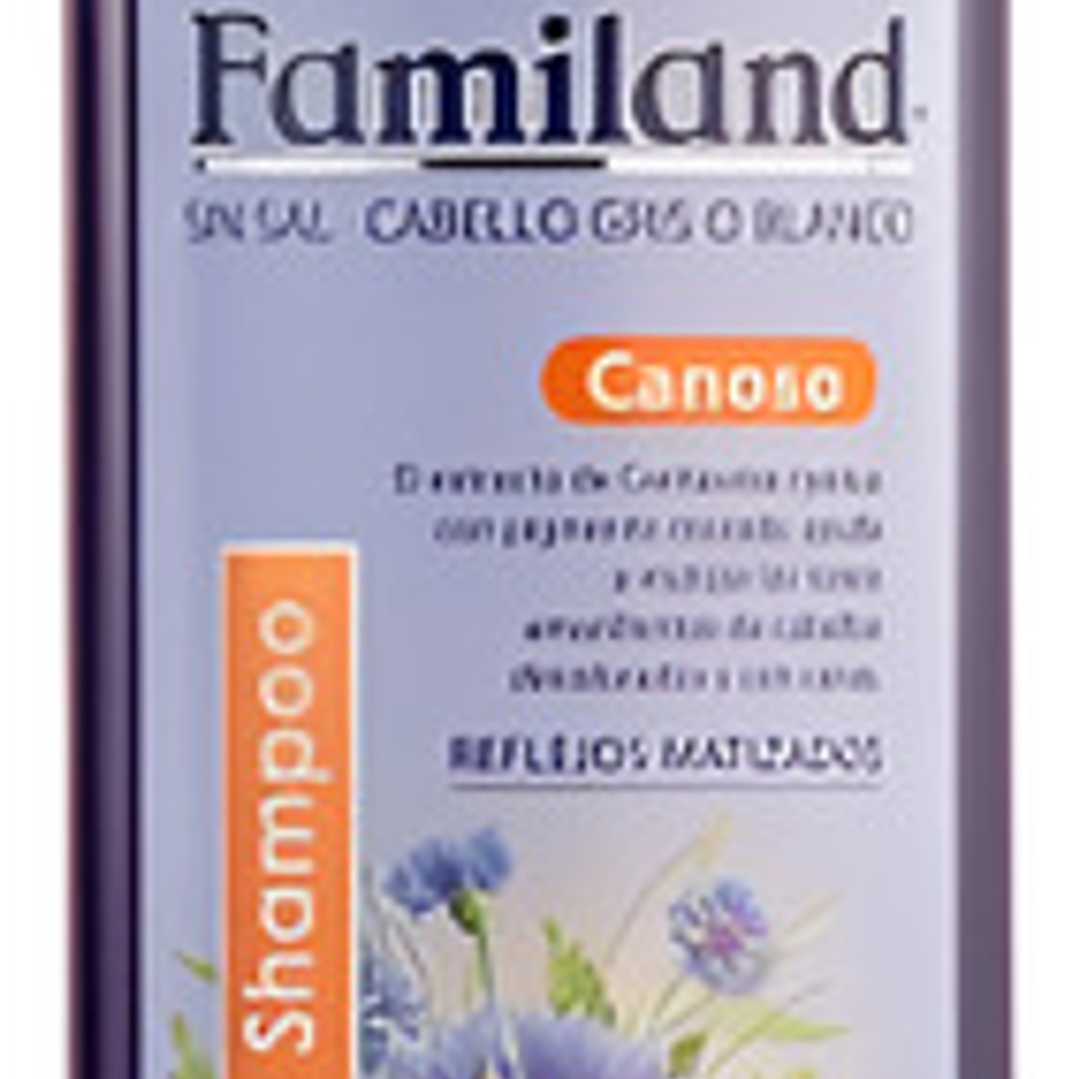 Shampoo Centaurea Cyanus Canoso 750ml Familand 1