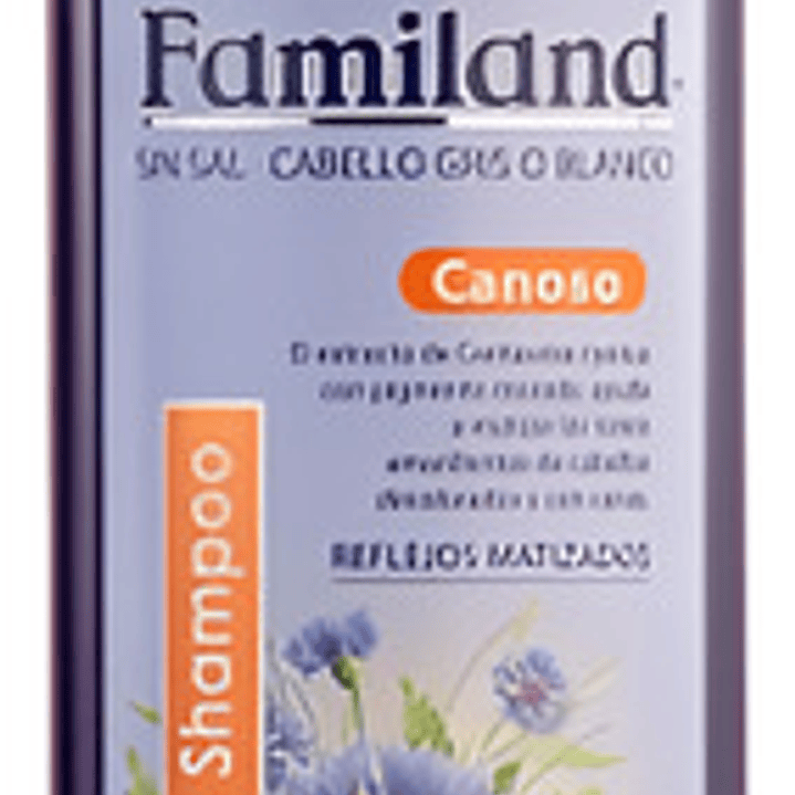 Shampoo Centaurea Cyanus Canoso 750ml Familand 1