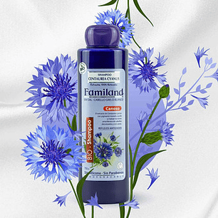 Shampoo Centaurea Cyanus Canoso 750ml Familand