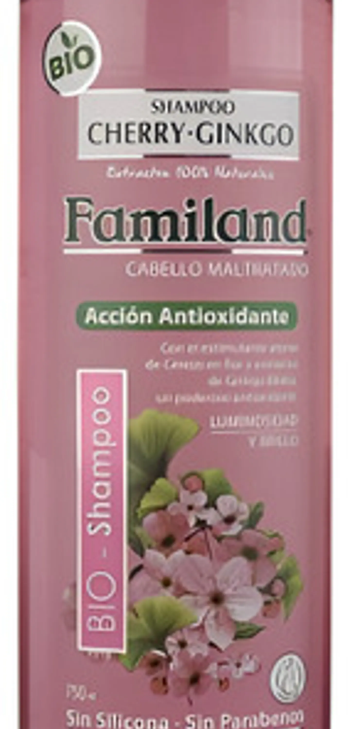 Shampoo Familand 750ml Cherry Ginkgo Bio 1