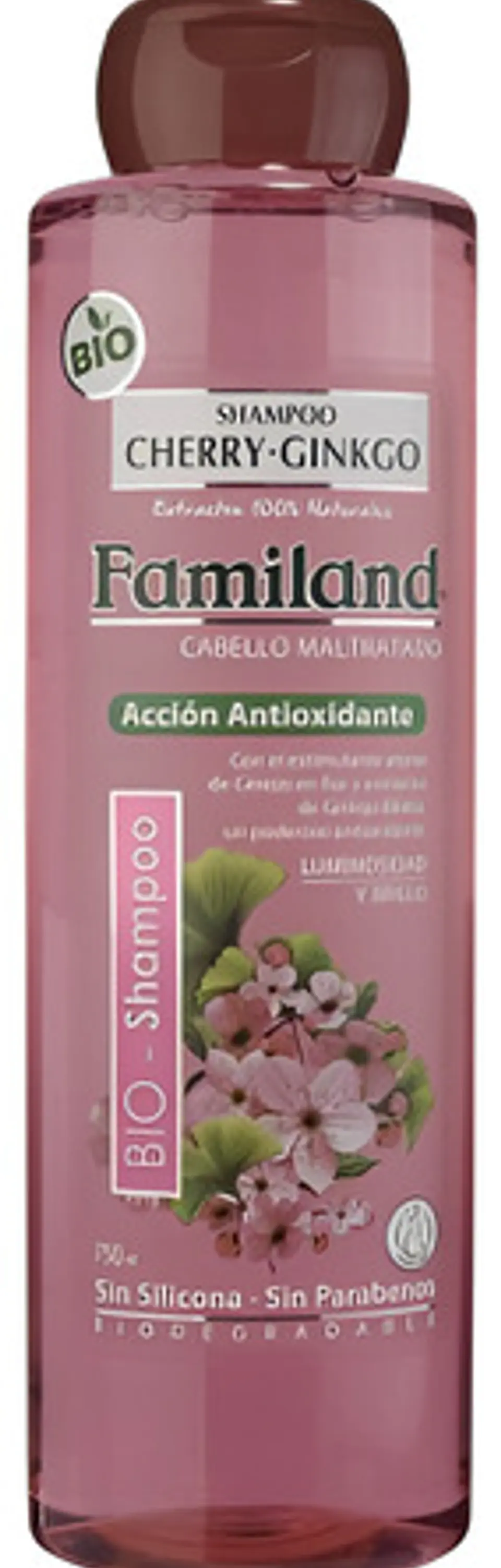 Shampoo Familand 750ml Cherry Ginkgo Bio 1
