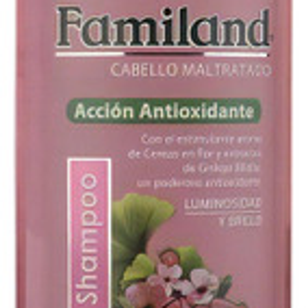 Shampoo Familand 750ml Cherry Ginkgo Bio 2