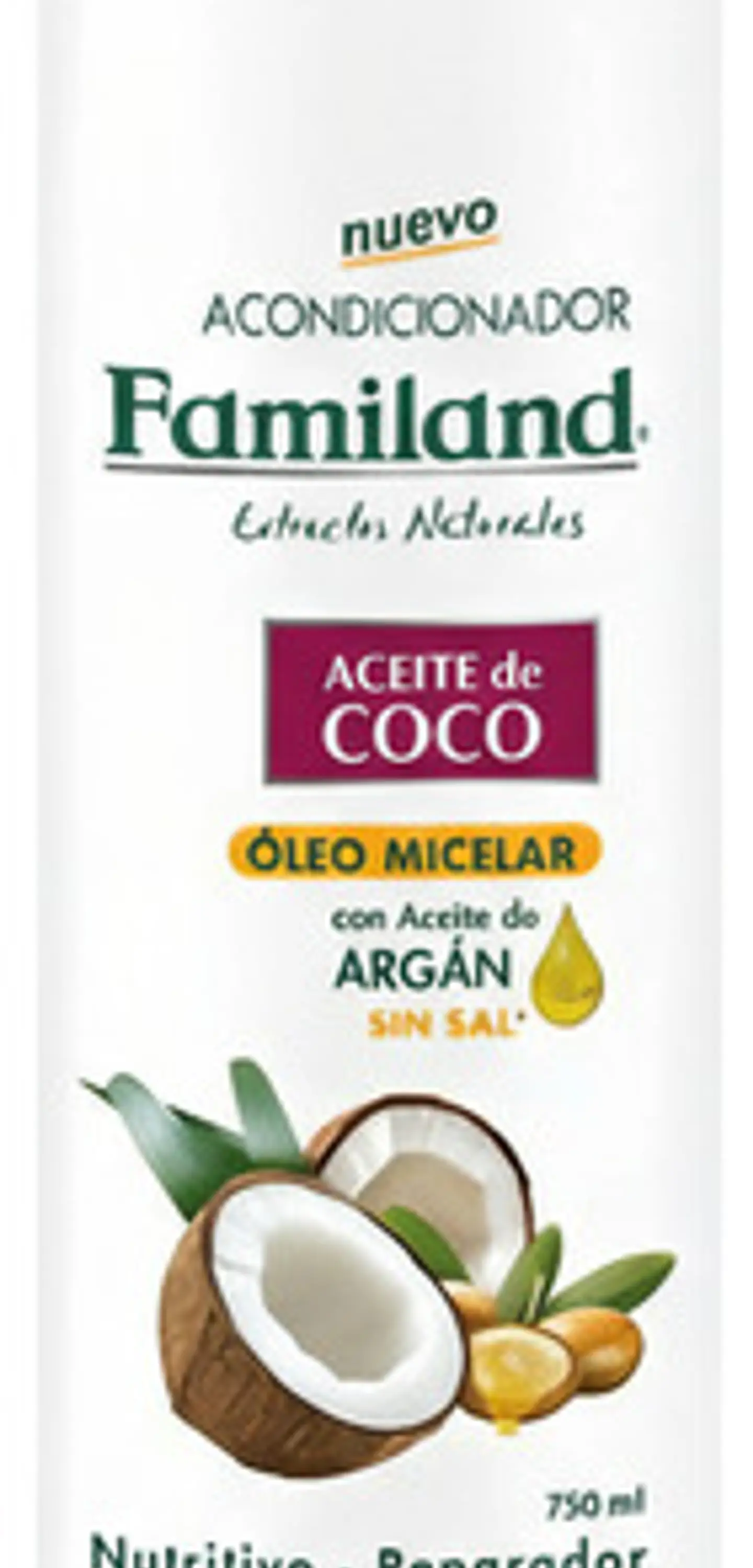 Acondicionador Familand Aceite De Coco Argán 750 Ml 3