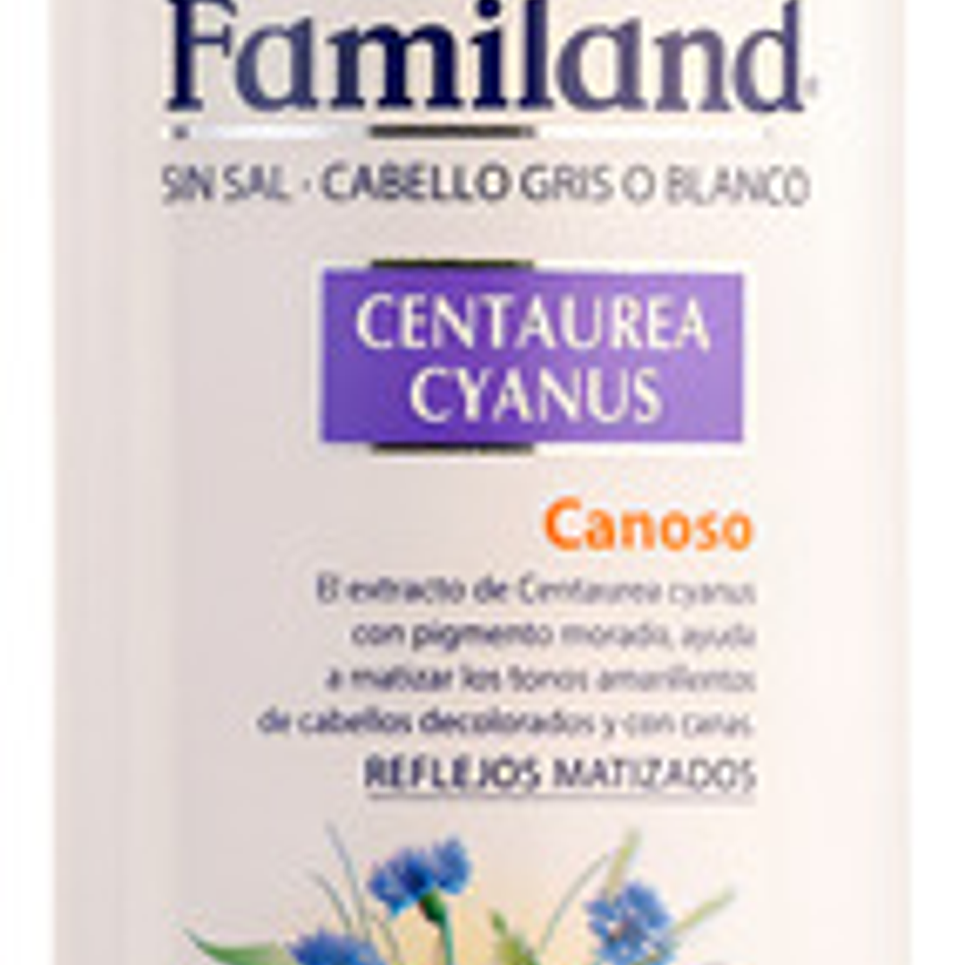 Acondicionador Familand 750ml Centaurea Cyanus Bio Sin Sal 1