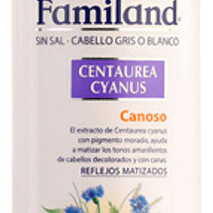 Acondicionador Familand 750ml Centaurea Cyanus Bio Sin Sal
