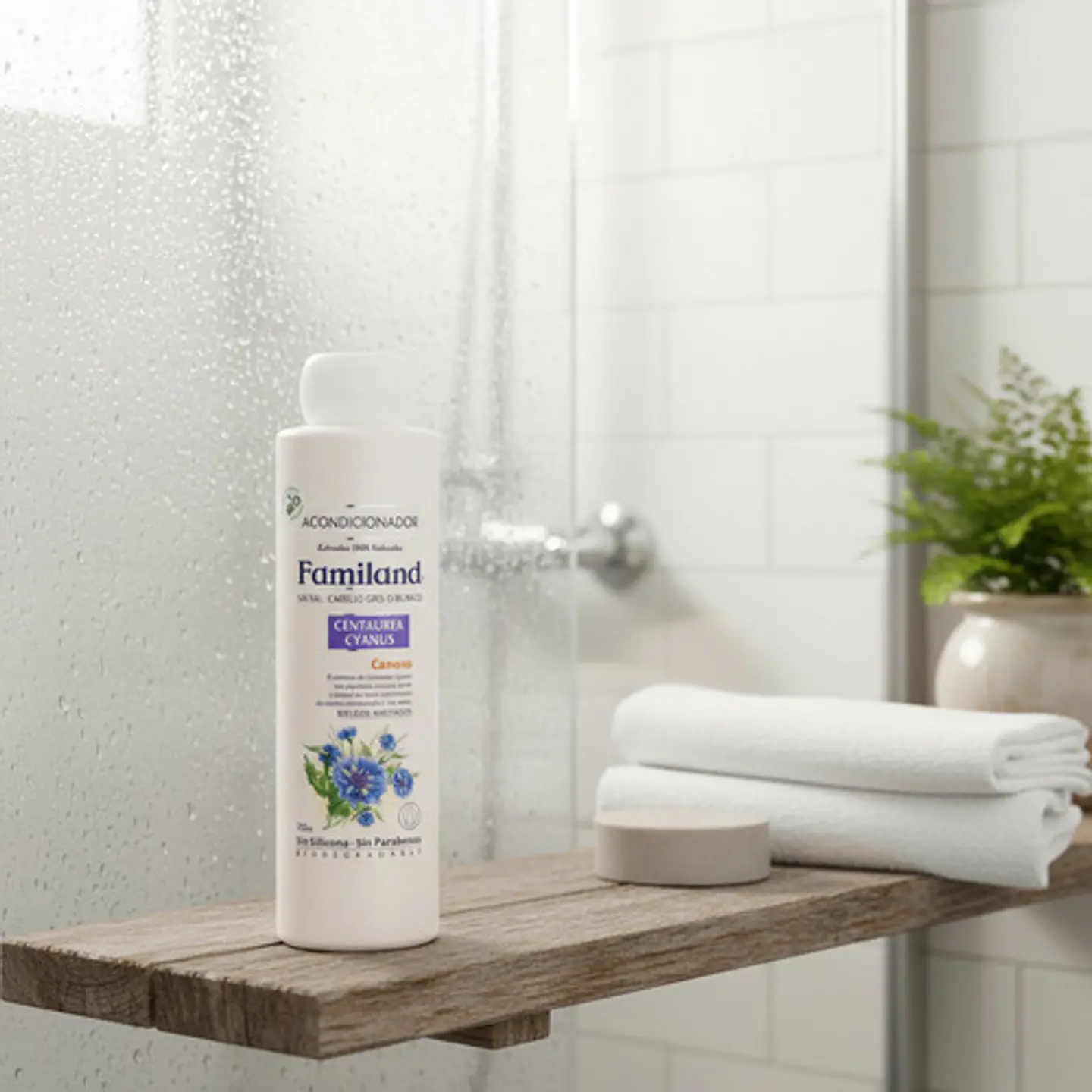Acondicionador Familand 750ml Centaurea Cyanus Bio Sin Sal 3