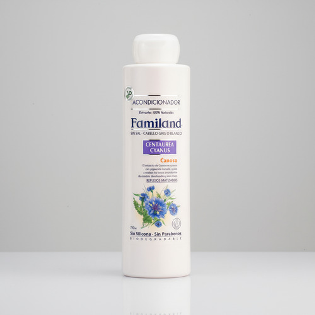 Acondicionador Familand 750ml Centaurea Cyanus Bio Sin Sal 6