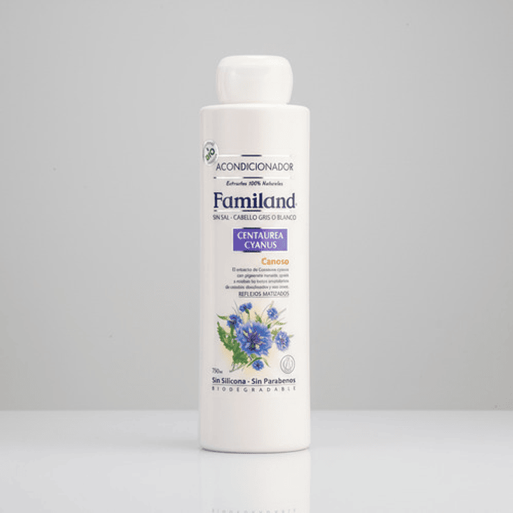 Acondicionador Familand 750ml Centaurea Cyanus Bio Sin Sal 6