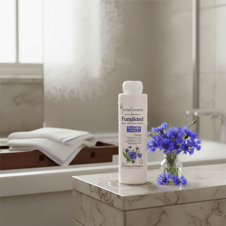 Acondicionador Familand 750ml Centaurea Cyanus Bio Sin Sal 7