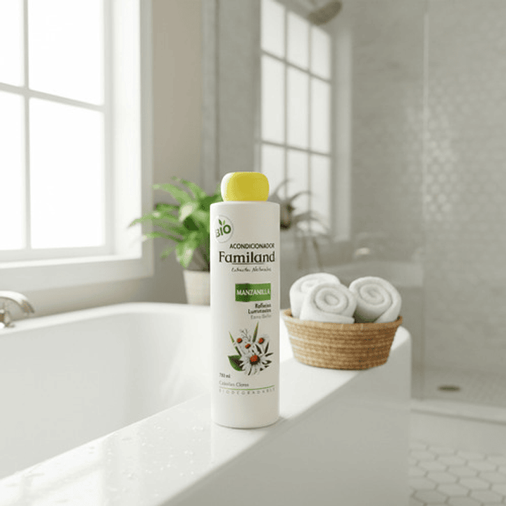 Acondicionador Familand Manzanilla Todo Cabello 750 Ml 3