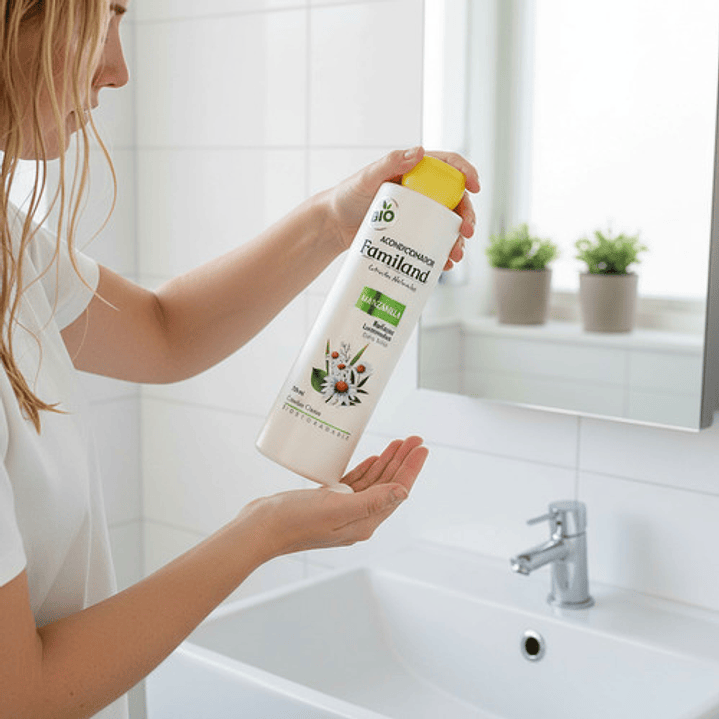 Acondicionador Familand Manzanilla Todo Cabello 750 Ml 5