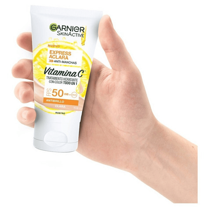 Tratamiento Hidratante Garnier Skin Active Tono Claro 40 G 4