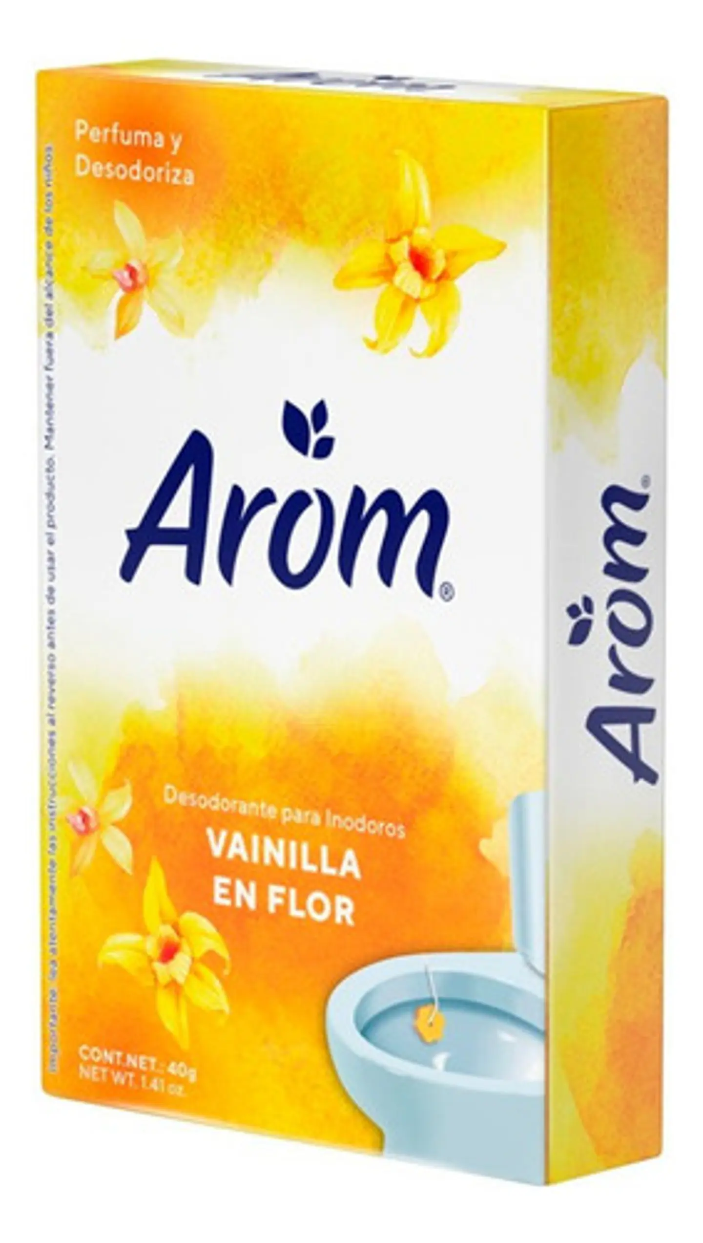 Pack X3 Desodorante Inodoros Pastilla Arom Vainilla 40 Gr 2