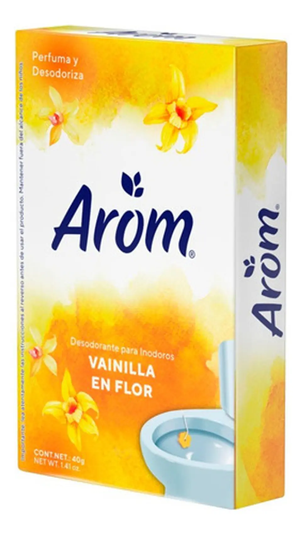 Pack X3 Desodorante Inodoros Pastilla Arom Vainilla 40 Gr 2