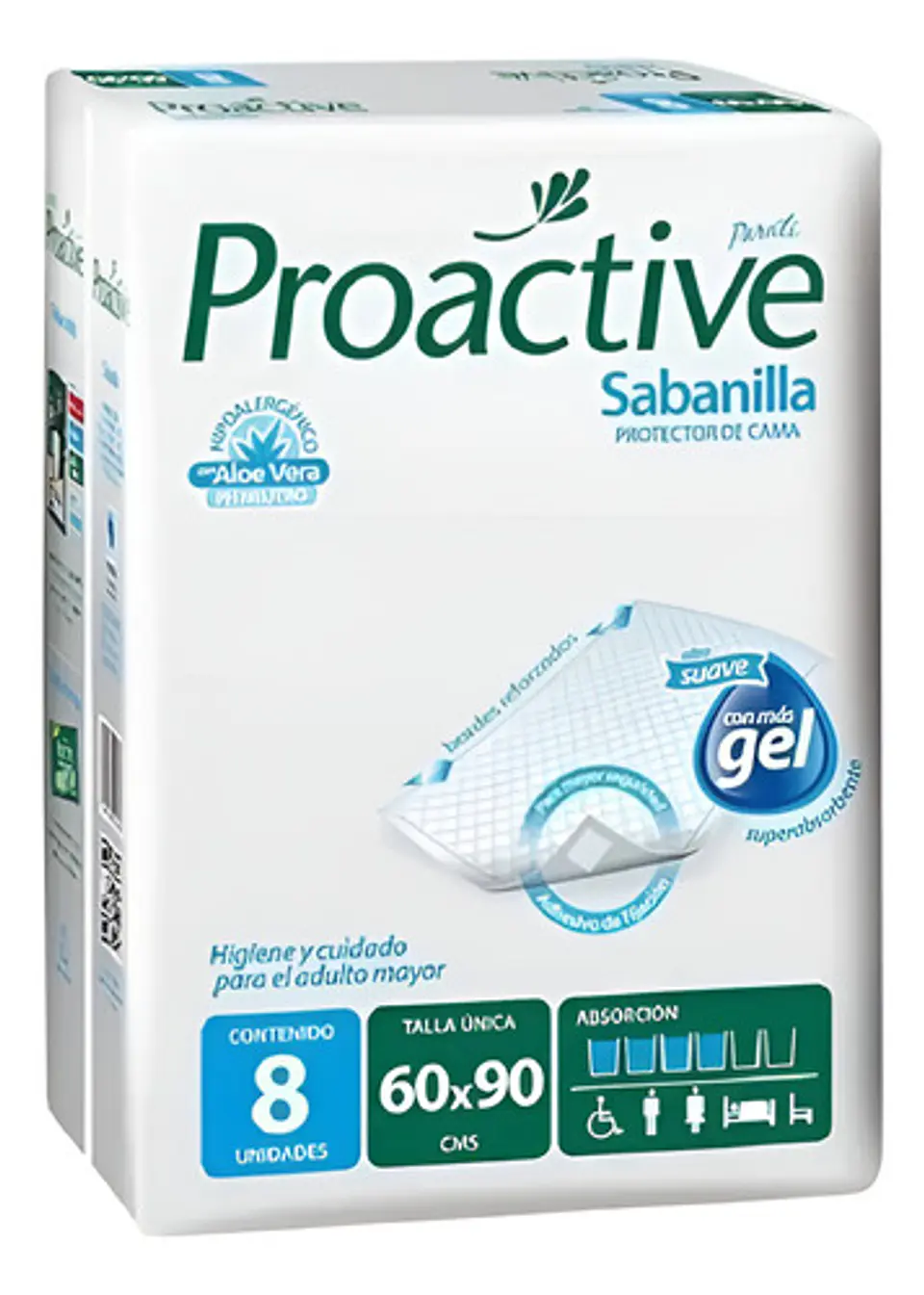 Sabanilla Proactive Protector De Cama 8 Unidades 1