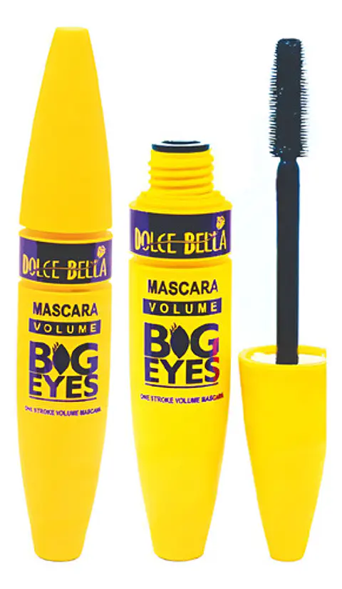 Mascara De Pestañas Big Eyes Dolce Bella Color Negro