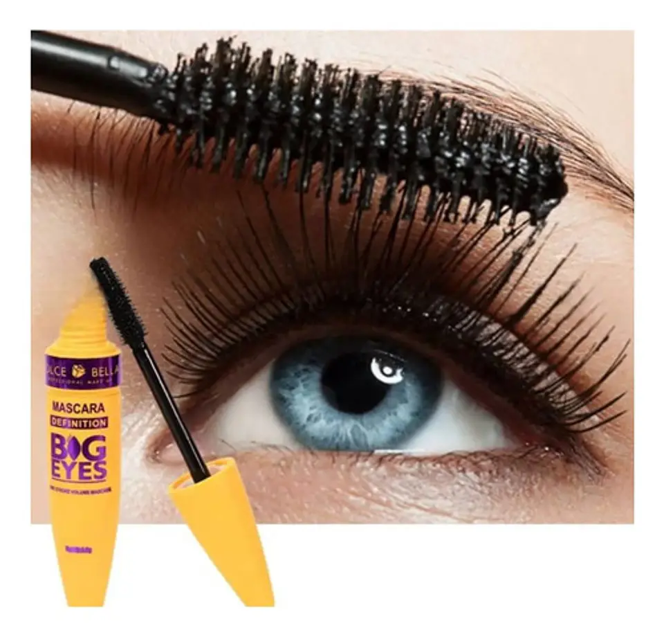 Mascara De Pestañas Big Eyes Dolce Bella Color Negro 3