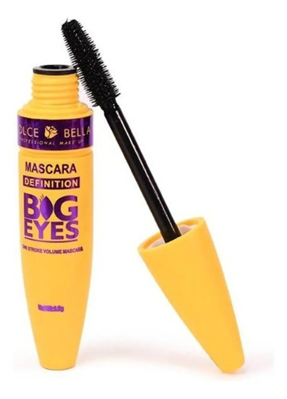 Mascara De Pestañas Big Eyes Dolce Bella Color Negro 4