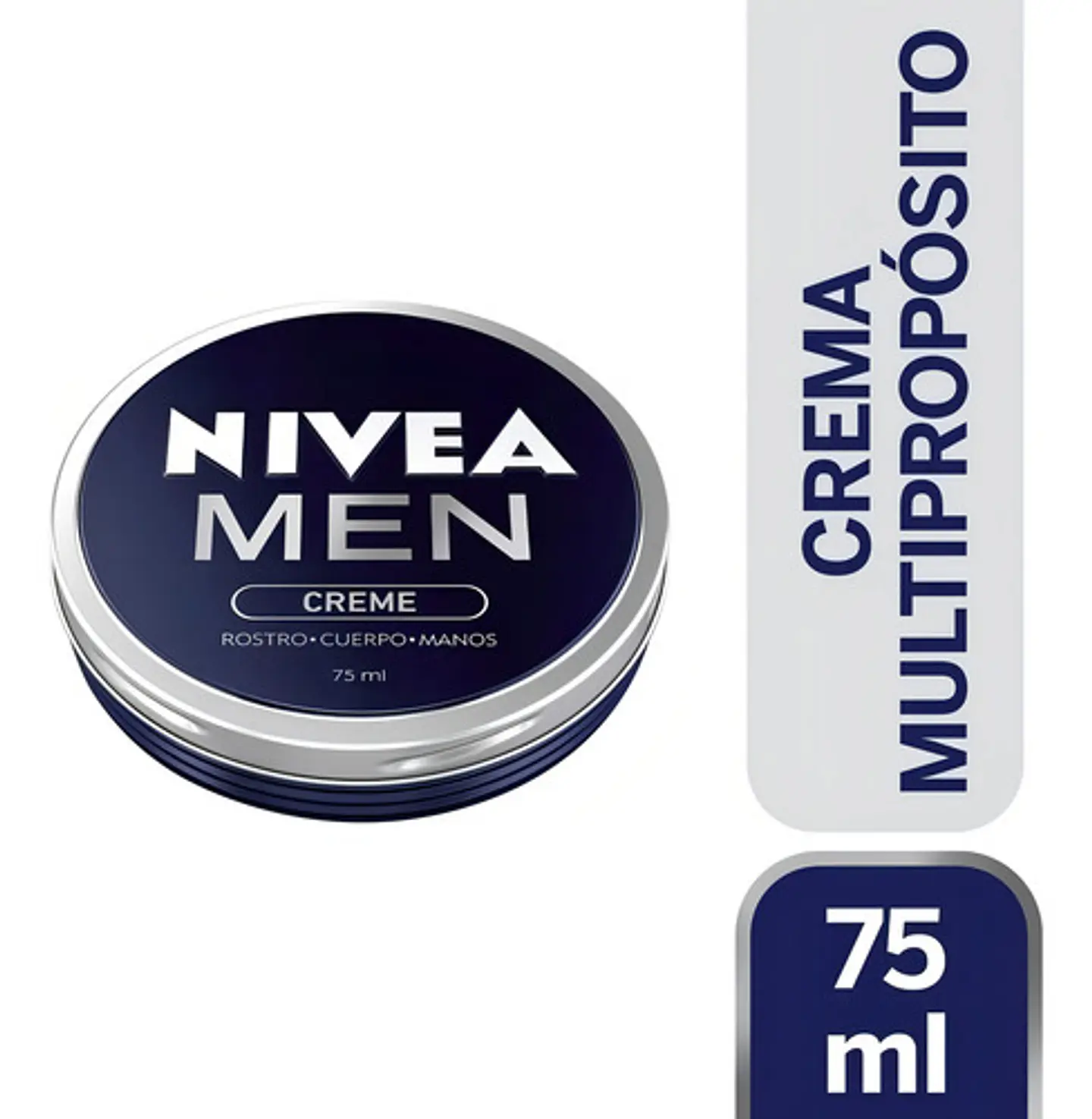 Crema Hidratante Para Cuerpo Nivea Nivea Men En Lata 75ml 1