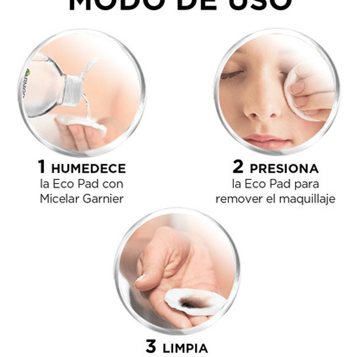 Agua Micelar Garnier Skin Active Facial Jelly Carbón 400ml 6