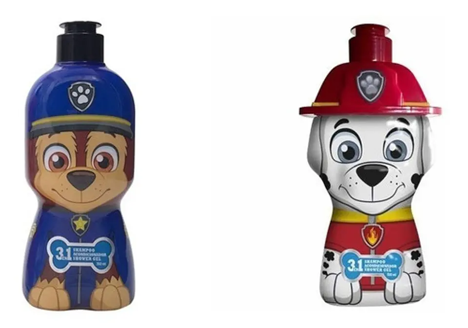 Shampoo Paw Patrol 3en1 Azul Chase 350 Ml Gelatti 4