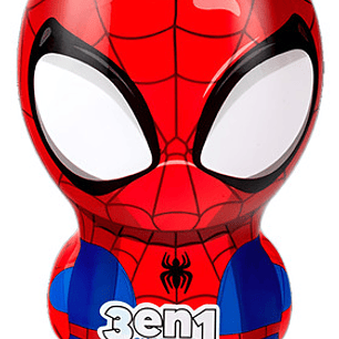 Marvel Shampoo Infantil 3 En 1 Spiderman Rojo 300 Ml
