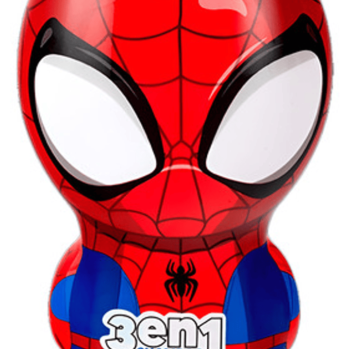 Marvel Shampoo Infantil 3 En 1 Spiderman Rojo 300 Ml 1