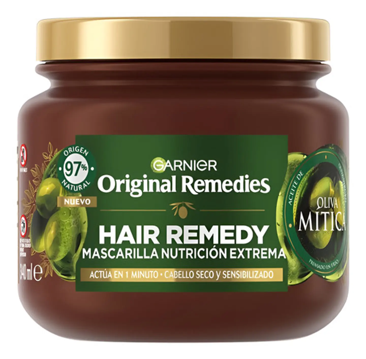 Mascarilla Capilar Garnier Original Remedies Oliva Mítica 1